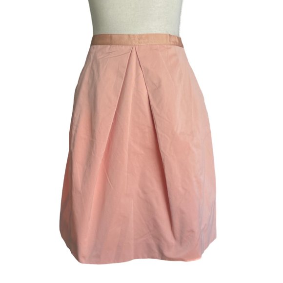 NWT Max Mara Weekend Powder Skirt pink size 8 IT 42 A-line